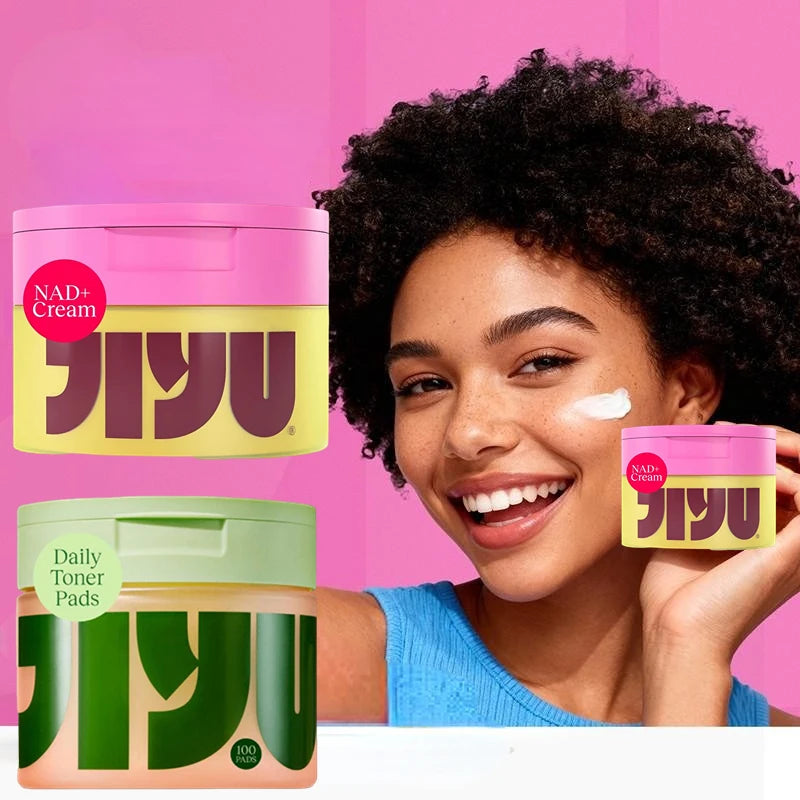 JiYu NAD + Hydrating Face Moisture & JiYu Toning Polish Pads